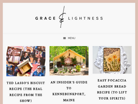 'graceandlightness.com' screenshot