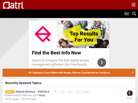 'atrl.net' screenshot