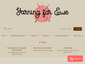 yarningforewe.net homepage screenshot