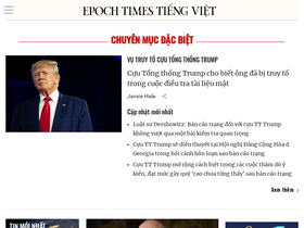 'epochtimesviet.com' screenshot