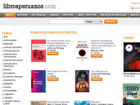 'librosperuanos.com' screenshot