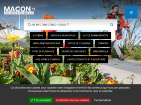 'macon.fr' screenshot