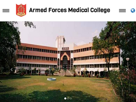 'afmc.nic.in' screenshot