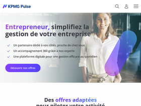 'kpmg-pulse.fr' screenshot