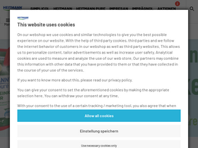 'heitmann-hygiene-care.de' screenshot