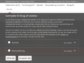'news.ku.dk' screenshot