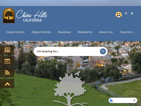 'chinohills.org' screenshot