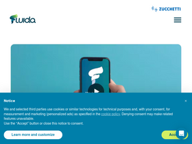 'fluida.io' screenshot