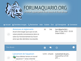'forumaquario.org' screenshot