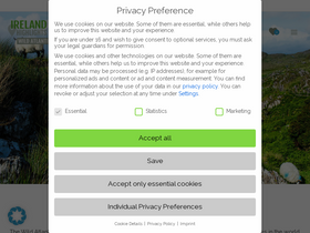 'thewildatlanticway.com' screenshot