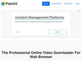 'fetchv.net' screenshot