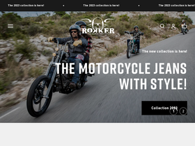 THE ROKKER COMPANY homepage screenshot