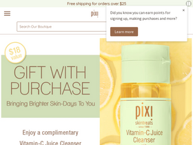 'pixibeauty.com' screenshot