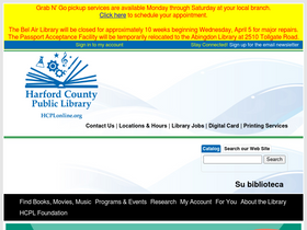 'hcplonline.org' screenshot