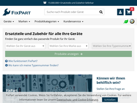'fixpart.at' screenshot