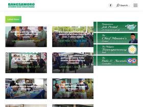 'bangsamoro.gov.ph' screenshot