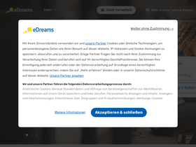 'edreams.de' screenshot