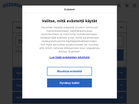 'vierumaki.fi' screenshot