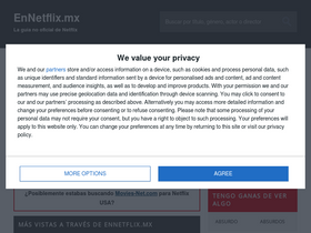 'ennetflix.mx' screenshot