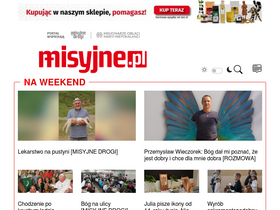 'misyjne.pl' screenshot