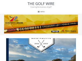 'thegolfwire.com' screenshot
