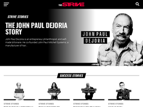 'thestrive.co' screenshot