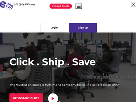 'eshipper.com' screenshot