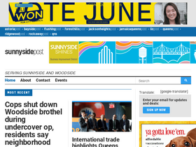 'sunnysidepost.com' screenshot