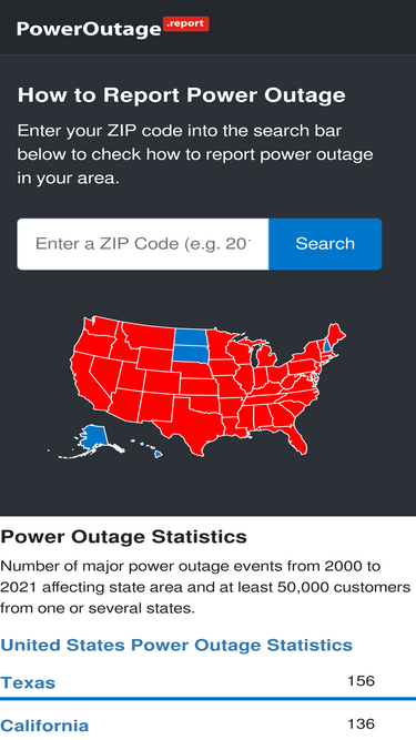 poweroutage.report