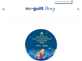 'noguiltdisney.com' screenshot