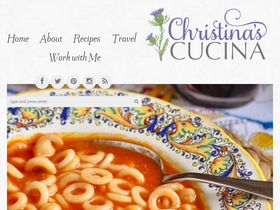 'christinascucina.com' screenshot