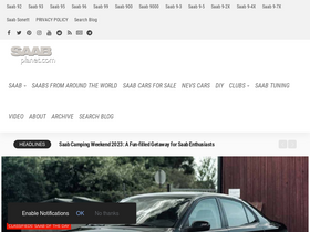 'saabplanet.com' screenshot