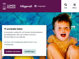 'hogevall.se' screenshot