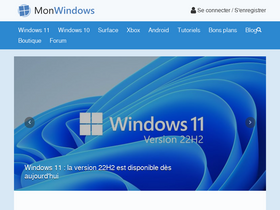 'monwindows.com' screenshot