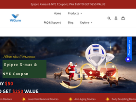 viqure.com website screenshot