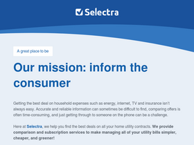 'selectra.com' screenshot