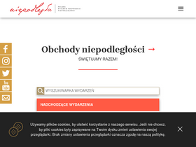 'niepodlegla.gov.pl' screenshot