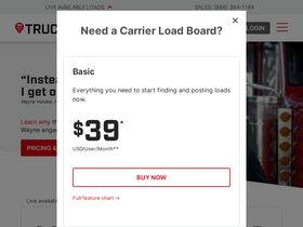 'truckstop.com' screenshot