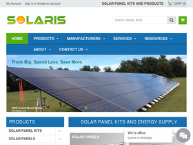 'solaris-shop.com' screenshot