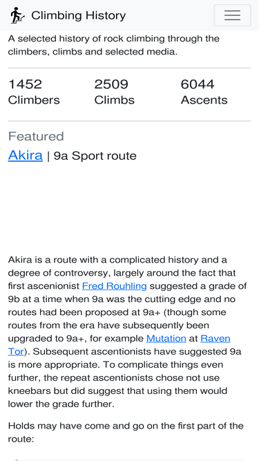 climbing-history.org