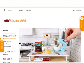 'realminiworld.com' screenshot