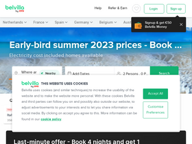 'belvilla.com' screenshot