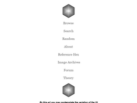 'libraryofbabel.info' screenshot