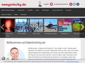 'newyorkcity.de' screenshot