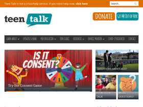 'teentalk.ca' screenshot