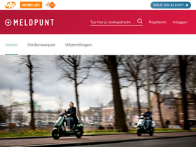 'maxmeldpunt.nl' screenshot