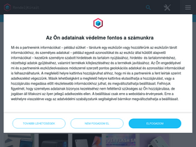 'rendeljkinait.hu' screenshot