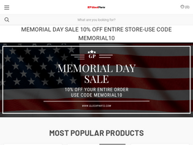 'glockparts.com' screenshot