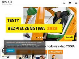 'sklep-tosia.eu' screenshot