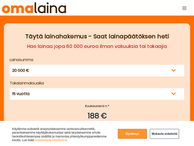 'omalaina.fi' screenshot